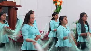 Pandereteras de la iglesia del MMM de Huaraz [upl. by Ladnor]