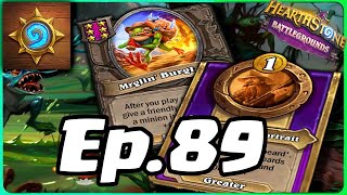 The First Murloc Build in A Long Time  Hearthstone Battlgrounds  Ep 89 iOS Android [upl. by Thurman]