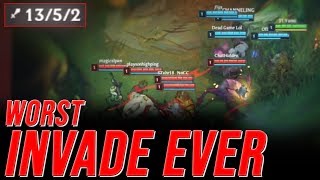 LL Stylish  WORST INVADE EVER  UNRANKED TO CHALLENGER [upl. by Nuahsel]