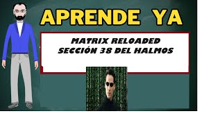 Matrix Reloaded Sección 38 del Halmos [upl. by Ethbinium]