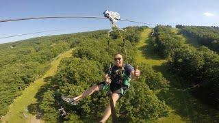 Zipline at Camelback Mountain Bring your adrenaline out [upl. by Haelak555]