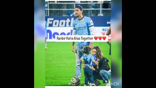 Ranbir kapoor wife Alia bhatt daughter Raha kapoor Together Raha kapoor cute momentsyt viralvideo [upl. by Aihsekram]