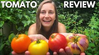 The Best Tomato Varieties  A Review of my 2024 Heirloom Cherry amp Hybrid Varieties [upl. by Lissa]