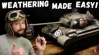 How to Weather 135 Scale Tank Models  Beginner Tutorial [upl. by Gmur]