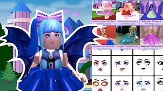 🎀5 CUTE ROYALE HIGH OUTFIT IDEAS🎀  Roblox Royalloween [upl. by Enileuqkcaj]