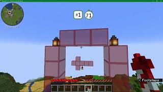 Minecraft Elytra course But its a hang gliding event from Backpacking [upl. by Louise]