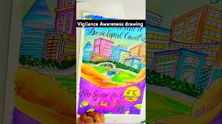 Vigilance Awareness Drawing Anti Corruption Day DrawingInternational day against Corruption drawin [upl. by Nuri]