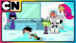 Teen Titans Go 🤩  Titans Treasure Hunt Gone Wrong 💎 Cartoon for Kids  cnindia [upl. by Bank]