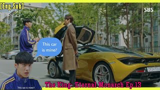 Eun Sup got a new Car from Lee Gon The King Eternal Monarch Ep13 EngSub [upl. by Velick]