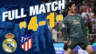 FULL MATCH  Real Madrid 00 Atlético 41 penalties  Spanish Super Cup 201920 final [upl. by Estis]