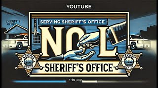 Serving Sheriffs with the Notice of Liability [upl. by Mischa]