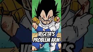 Why Vegeta ALWAYS Holds his Left Arm dragonball dbz goku [upl. by Atnas91]