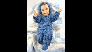 Crochet Traje Niño Jesús Chaqueta [upl. by Nguyen]