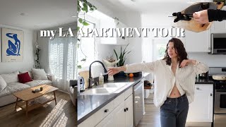 MY LA APARTMENT TOUR finally [upl. by Ahsiema199]