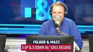 Greg Bedard 3 Up amp 3 Down after Patriots Lose to Awful Giants  Felger amp Mazz [upl. by Fawne]