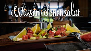 Sommerlicher Wassermelonensalat â€“ Kochen im Tal [upl. by Padraic829]