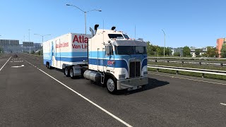 ATS Atlas Van Lines K100 Combo from Tacoma to Omak [upl. by Vladamar453]