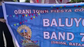 orani town fiesta 2024 baluyot band 70 orion bataan Joewilofficial [upl. by Nevad480]