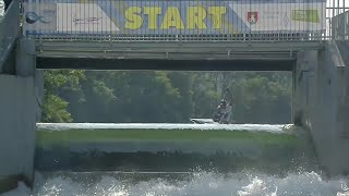 Mens Canoe Slalom Final Highlights  2023 ICF CanoeKayak Slalom World Cup Ljubljana Slovenia [upl. by Neimad]