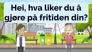 Norwegian Practice Ep 16A  Tren norsk  Lær norsk  Forbedre norsk  Learn Norsk  Improve Norsk [upl. by Gherlein]