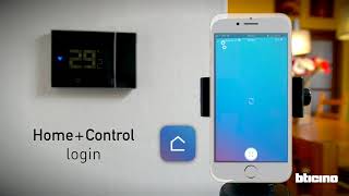 Smarther with Netatmo  the connected thermostat of BTicino  iOs commissioning [upl. by Means]