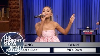 Musical Genre Challenge with Ariana Grande [upl. by Loralie710]