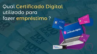 Certificado Digital Para Fazer Empréstimo [upl. by Marfe]