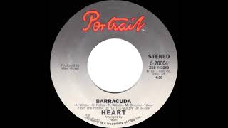 1977 HITS ARCHIVE Barracuda  Heart stereo 45 [upl. by Atnas]