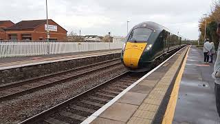 train arrives at Bridgwater railway station this morning111124 [upl. by Howe883]