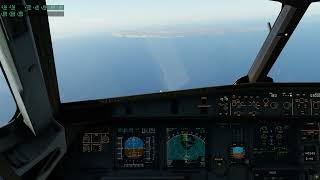 XP12 Airbus a321 NEO approch and landing at Malta LMML [upl. by Theron910]