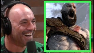 Joe Rogan Reacts to God of War [upl. by Eellehs]