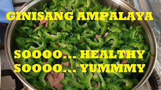 GINISANG AMPALAYA WITH EGG AND HOTDOG fypシ foryou ofw ofwuae pinoyfood ampalaya fypviral [upl. by Akimihs]