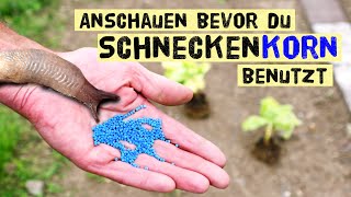 Wichtig Schneckenkorn richtig anwenden Welches Schneckenkorn ist nicht giftig [upl. by Nelyaw]