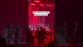 SZA performs at the Grammmy Awards sza rnbmusic concert ert [upl. by Goode484]