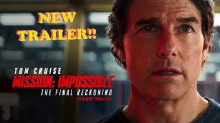 Mission Impossible Final Reckoning Trailer Drops [upl. by Wang]