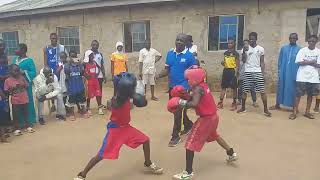 Boxing Tournament Trial between Abdusalam jr No Tension vs Homeless Boxer [upl. by Coray]