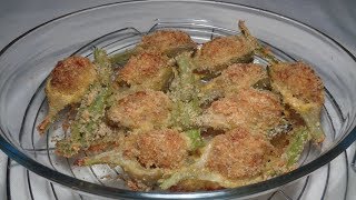 CARCIOFI RIPIENI GRATINATI AL FORNO  Ricetta facile e veloce [upl. by Joshua]