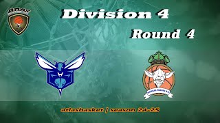 Atlasbasket  Div 4Round 4  HORNETS vs KAREAL MADRI [upl. by Harmonie242]