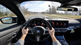 2024 BMW M340i POV Walkaround and Test Drive ASMR [upl. by Rinaldo]