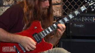 Mark Morton Dominion 4 Guitar Lesson [upl. by Atilrac]