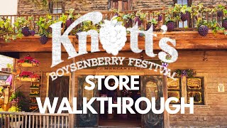 Knott’s Berry Farm Boysenberry Festival Store Walkthrough 2024 [upl. by Kurt800]