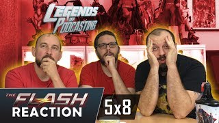 The Flash Episode 5x8 100th Episode quotWhats Past Is Prologuequot Reaction  Legends of Podcasting [upl. by Nosyt]