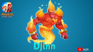 How To Breed Djinn Dragon  Monster Legends [upl. by Narih]