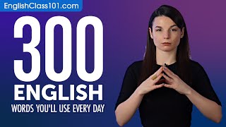 300 English Words Youll Use Every Day  Basic Vocabulary 70 [upl. by Melisa]