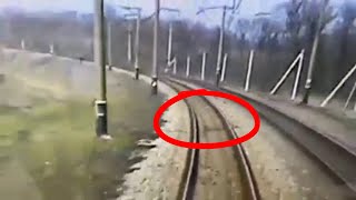 4 moments of the train crash captured on camera [upl. by Nell]