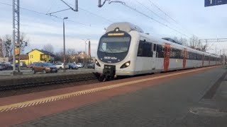 EN57AP1435 regio Smętowo  Gdynia Chylonia pociąg kończy bieg 26032024 [upl. by Aicnetroh656]