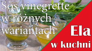 Sos vinegrette w różnych wariantach [upl. by Euqinomahs60]