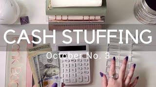 October Cash Stuffing Challenge 820  New Binders Savings Strategies amp Sinking Funds [upl. by Wash685]