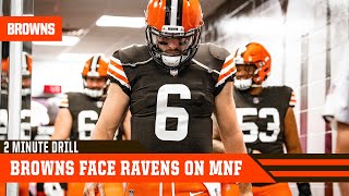 Browns look to make things interesting in AFC North vs Ravens  2 Minute Drill [upl. by Anib]