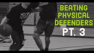 Beating Physical Defenders Pt 3 Kyrie Stiff Arm  Basketball Training [upl. by Nyletac413]